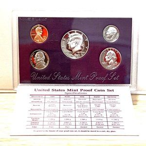 1992 – United States Mint Proof Set with Box